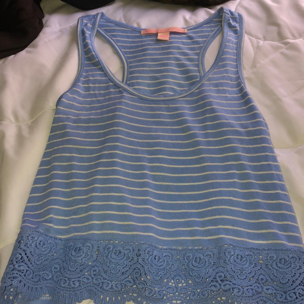 striped tank top